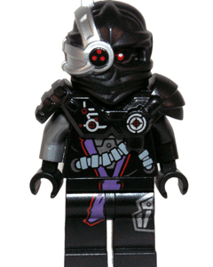 LEGO Ninjago General Cryptor Minifigure collectible.