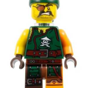 LEGO Ninjago Sqiffy Minifigure in dynamic pose.