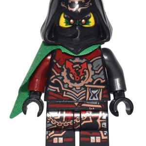 "LEGO Ninjago Old Time Twin Krux/Acronix Minifigure"