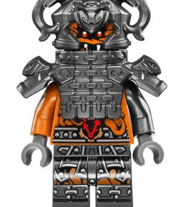 LEGO Ninjago Commander Raggmunk Minifigure displayed.