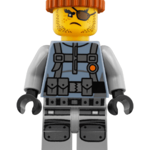 LEGO Ninjago Shark Army Thug Minifigure displayed.