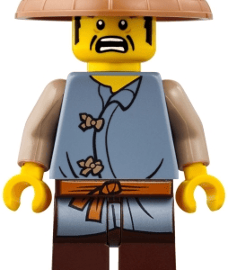 LEGO Ninjago Ray Minifigure in action pose.