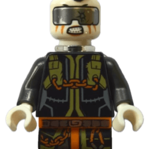 "LEGO Ninjago Jet Jack Minifigure displayed"