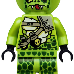 LEGO Ninjago Lasha Minifigure in action.