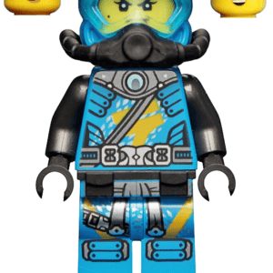 LEGO Ninjago Nya Minifigure in dynamic pose.