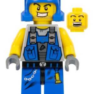 LEGO Power Miners Beard Stubble Guy Minifigure.