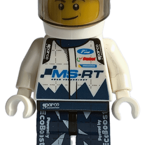 "LEGO Speed Champions Ford Fiesta M-Sport WRC Driver Minifigure"