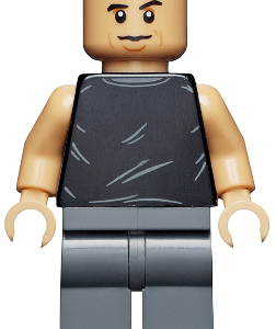 LEGO Speed Champions Dominic Toretto Minifigure Fast and Furious collectible.