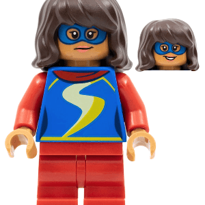 LEGO Marvel Superheroes Ms. Marvel Kamala Khan Minifigure.