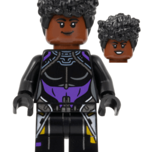 LEGO Marvel Superheroes Shuri Minifigure detail shot.