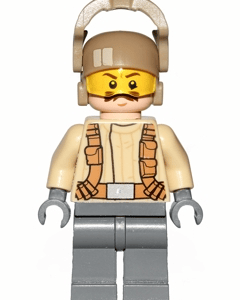 LEGO Star Wars Resistance Trooper Minifigure displayed.