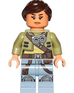 "LEGO Star Wars Kordi Minifigure standing proudly"