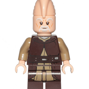 LEGO Star Wars Ki-Adi-Mundi Minifigure display.