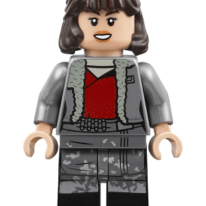 LEGO Star Wars Qi'ra Minifigure in action.