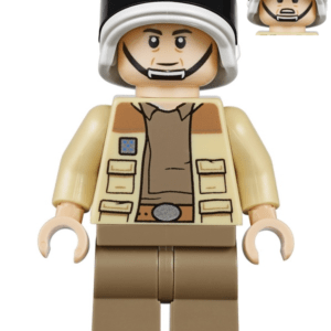 LEGO Star Wars Captain Antilles Minifigure display.