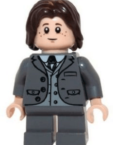 "LEGO Lone Ranger Danny Reid Minifigure displayed"