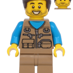 "LEGO Creator City Caravan Man Minifigure"