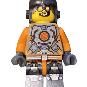 "LEGO Ultra Agents Drillex Minifigure with accessories"